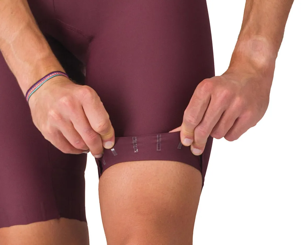 Castelli Espresso 2 Bib Short (Deep Bordeaux) (S)