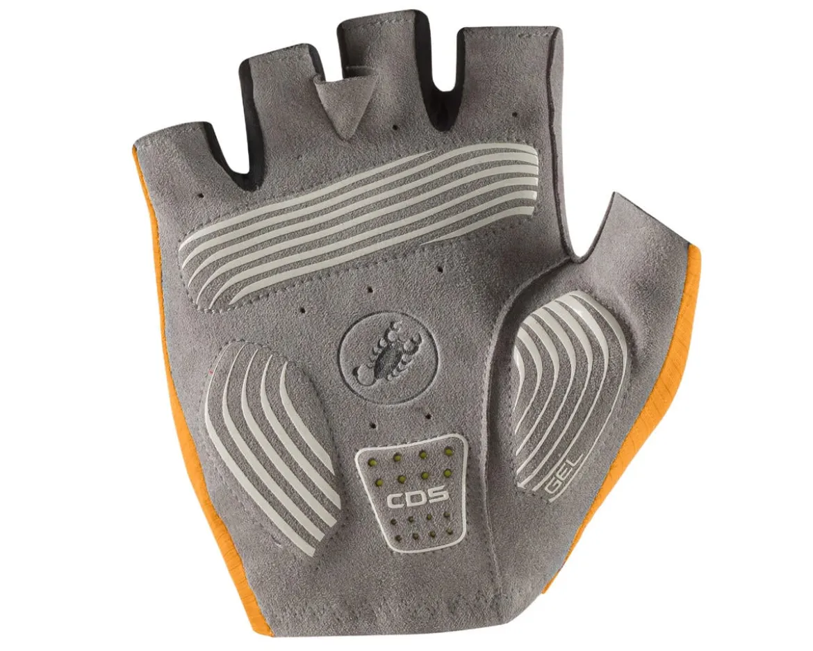 Castelli Espresso Gloves (Vivid Orange) (M)