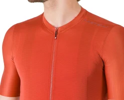 Castelli Espresso 2 Short Sleeve Jersey (Paprika) (S)