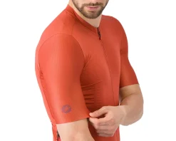 Castelli Espresso 2 Short Sleeve Jersey (Paprika) (S)
