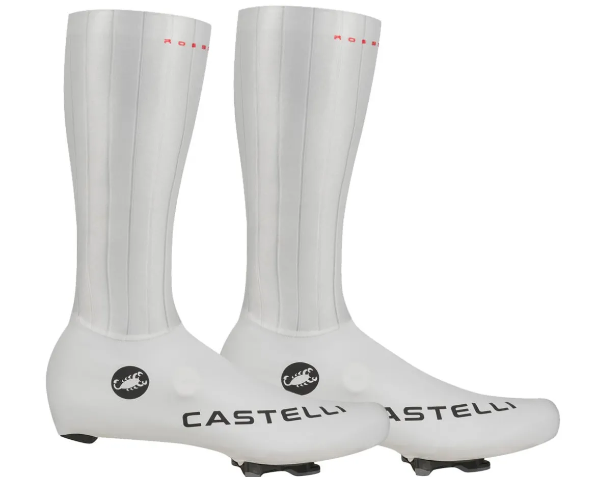 Castelli Fast Feet 4 TT Shoe Covers (White) (L)