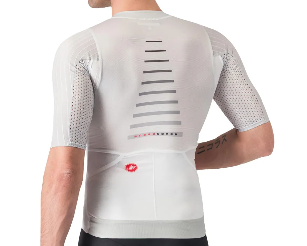 Castelli Free Speed 3 Race Top (White/Silver Grey) (M)