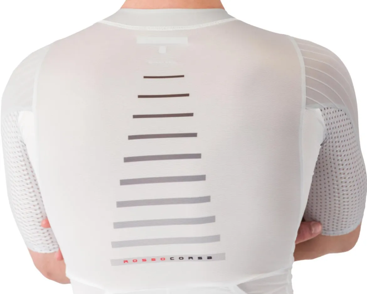 Castelli Free Speed 3 Race Top (White/Silver Grey) (M)