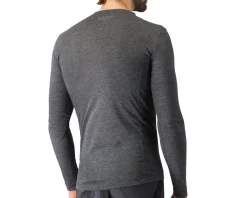 Castelli Medio Long Sleeve Base Layer (Melange Grey) (XS)
