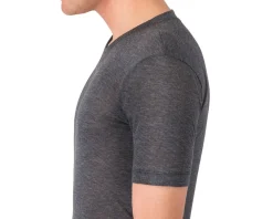 Castelli Medio Short Sleeve Base Layer (Melange Grey) (L)