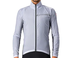 Castelli Men's Squadra Stretch Jacket (Silver Grey/Dark Grey) (S)