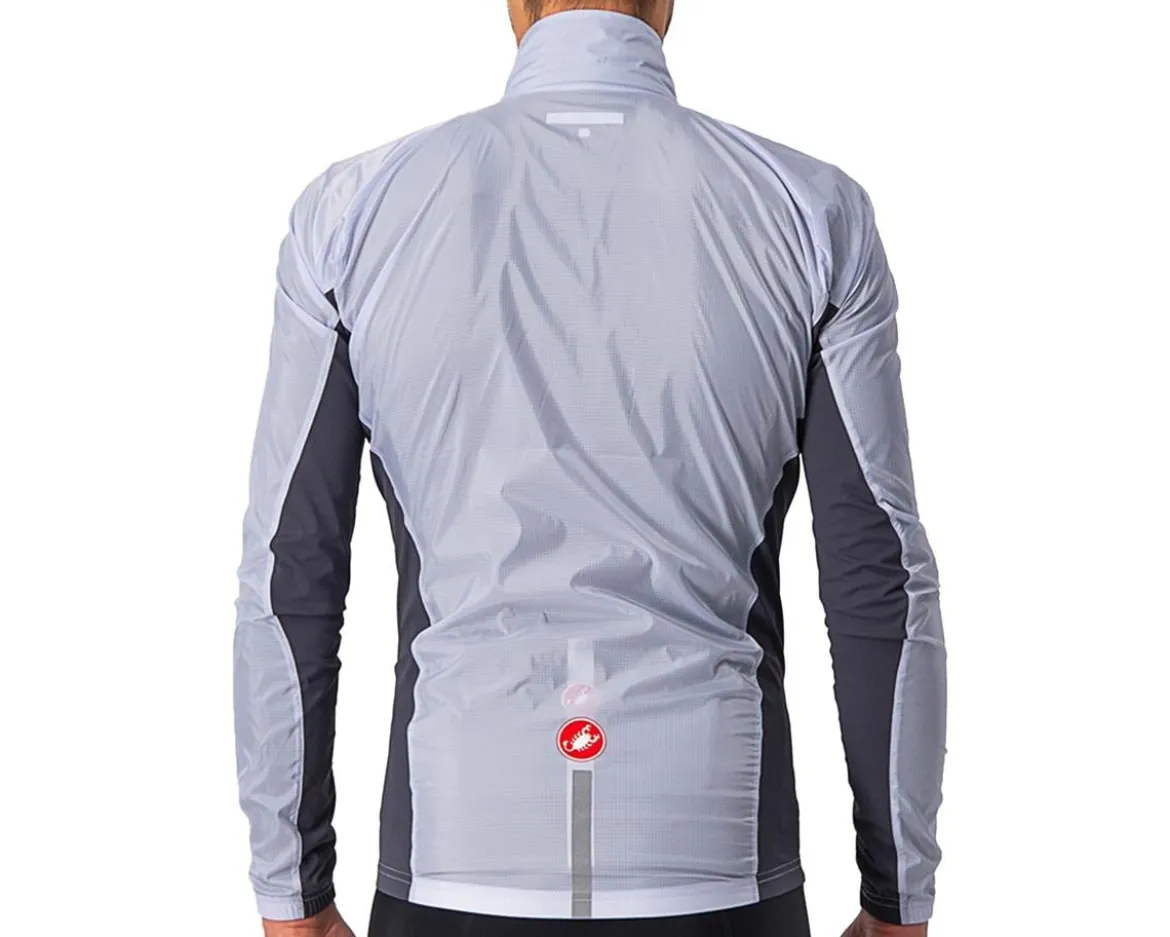Castelli Men's Squadra Stretch Jacket (Silver Grey/Dark Grey) (S)
