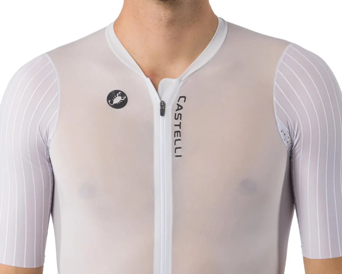 Castelli PR 3 Triathlon Speed Suit (White/Black) (S)