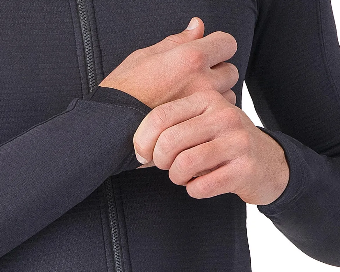 Castelli Puro 4 Long Sleeve Jersey (Dark Grey) (S)