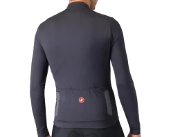 Castelli Puro 4 Long Sleeve Jersey (Dark Grey) (S)