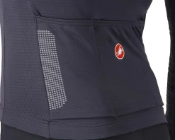 Castelli Puro 4 Long Sleeve Jersey (Dark Grey) (S)