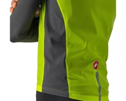 Castelli Squadra Stretch Vest (Electric Lime/Dark Grey) (S)