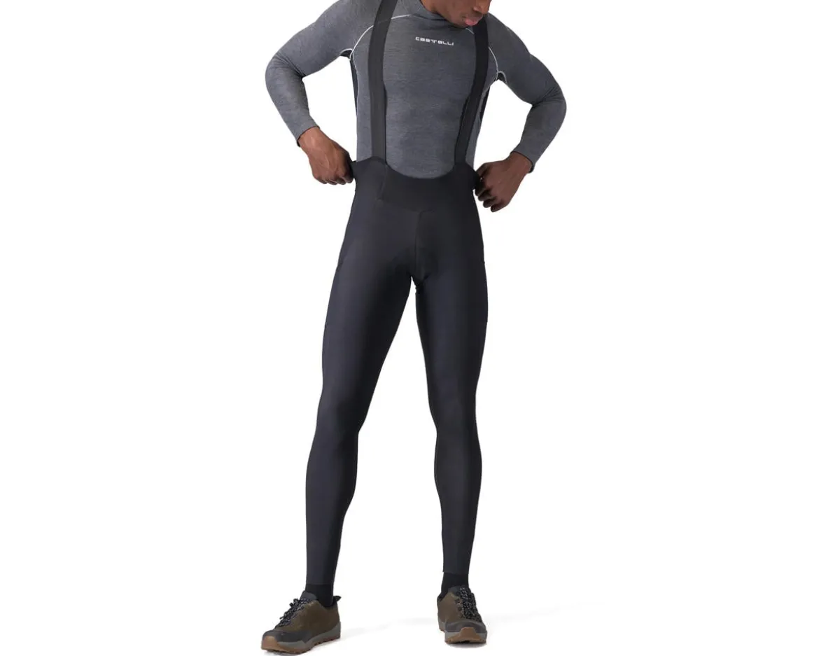 Castelli Unlimited Bib Tight (Black) (M) (w/ Chamois)