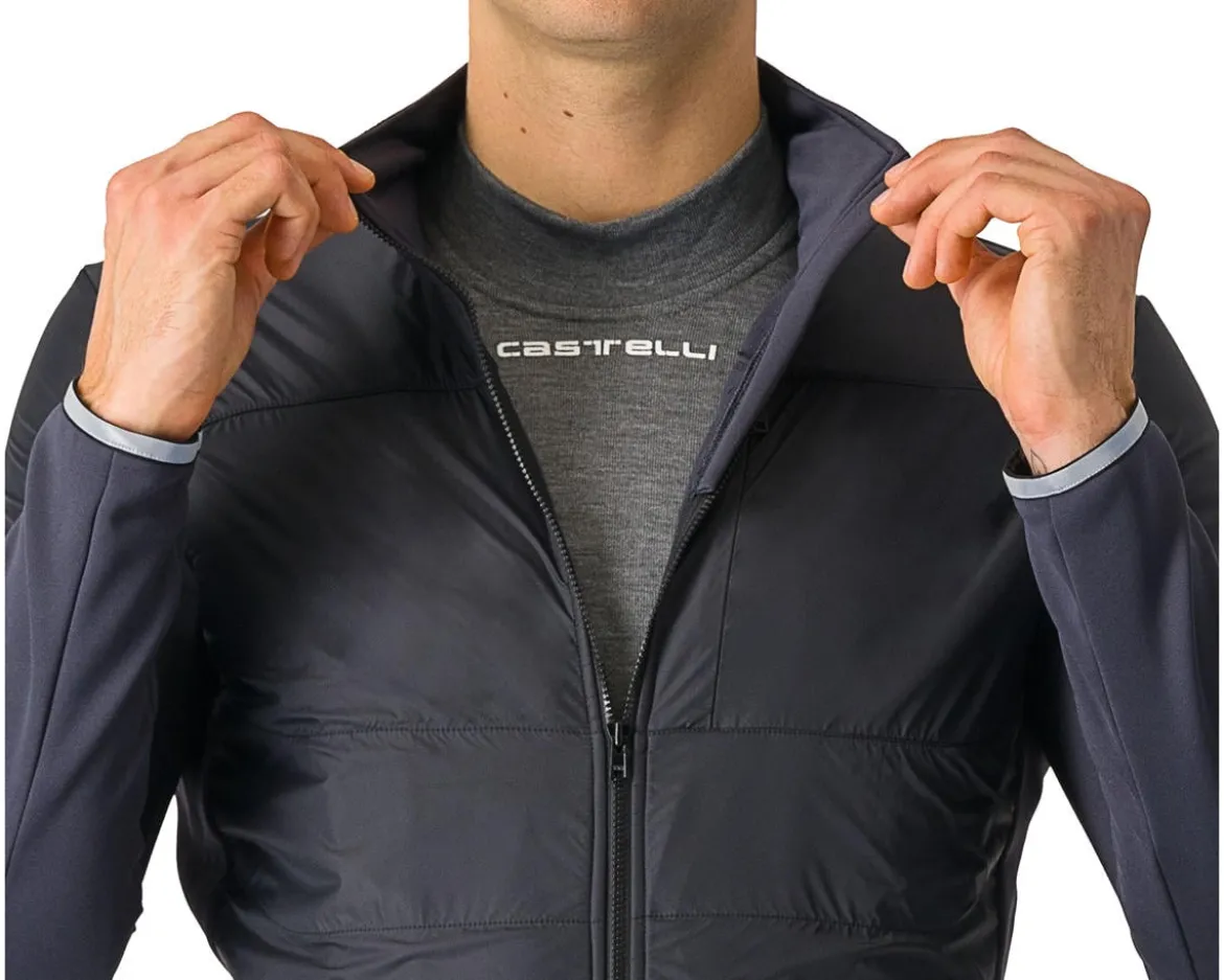 Castelli Unlimited Jacket (Light Black/Dark Grey) (M)