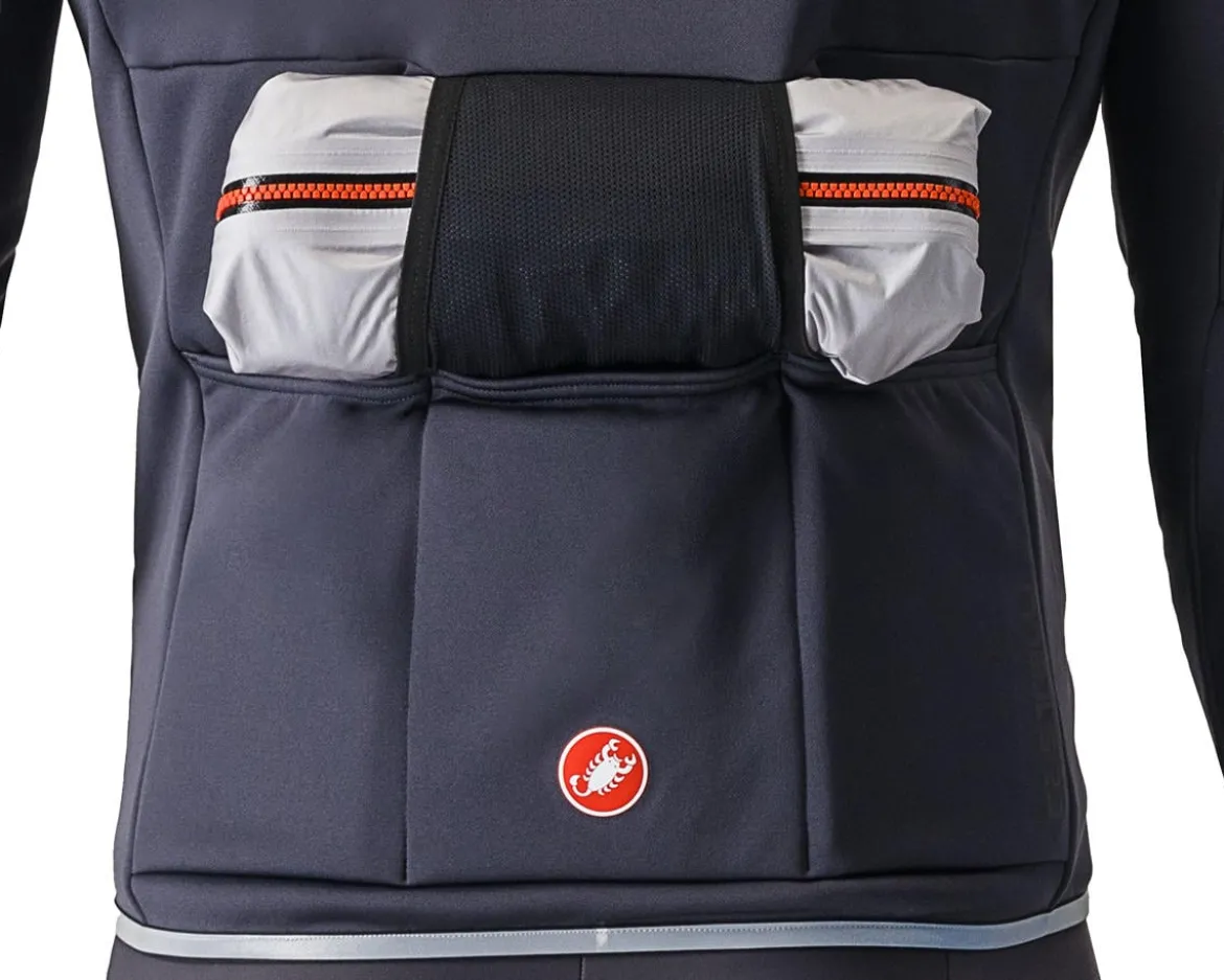 Castelli Unlimited Jacket (Light Black/Dark Grey) (M)
