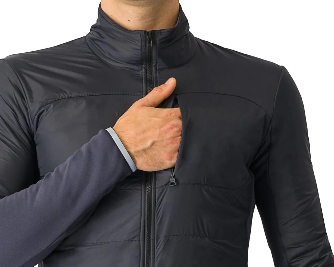 Castelli Unlimited Jacket (Light Black/Dark Grey) (M)
