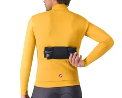 Castelli Unlimited Trail 2 Long Sleeve Jersey (Goldenrod/Dark Grey) (XL)