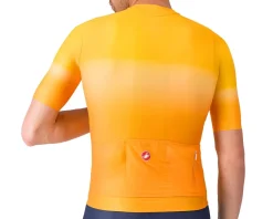 Castelli UPF Short Sleeve Jersey (Vivid Orange) (L)
