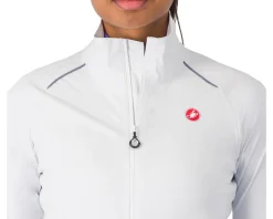 Castelli Women's Emergency 3 Rain Jacket (White) (M)