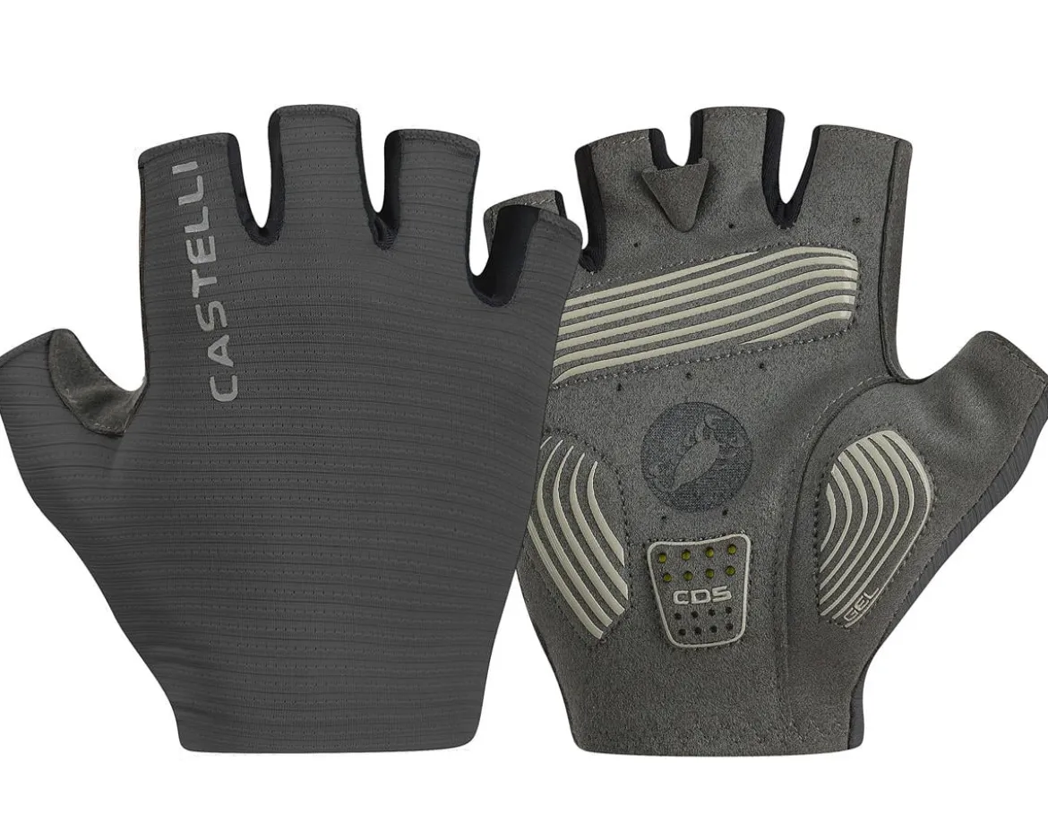 Castelli Women's Espresso Gloves (Light Black) (M)