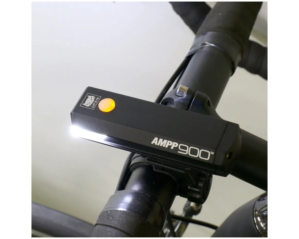 CatEye AMPP900 Headlight (Black) (900 Lumens) (USB Rechargeable)