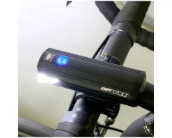 CatEye AMPP1700 Headlight (Black) (1700 Lumens) (USB Rechargeable)