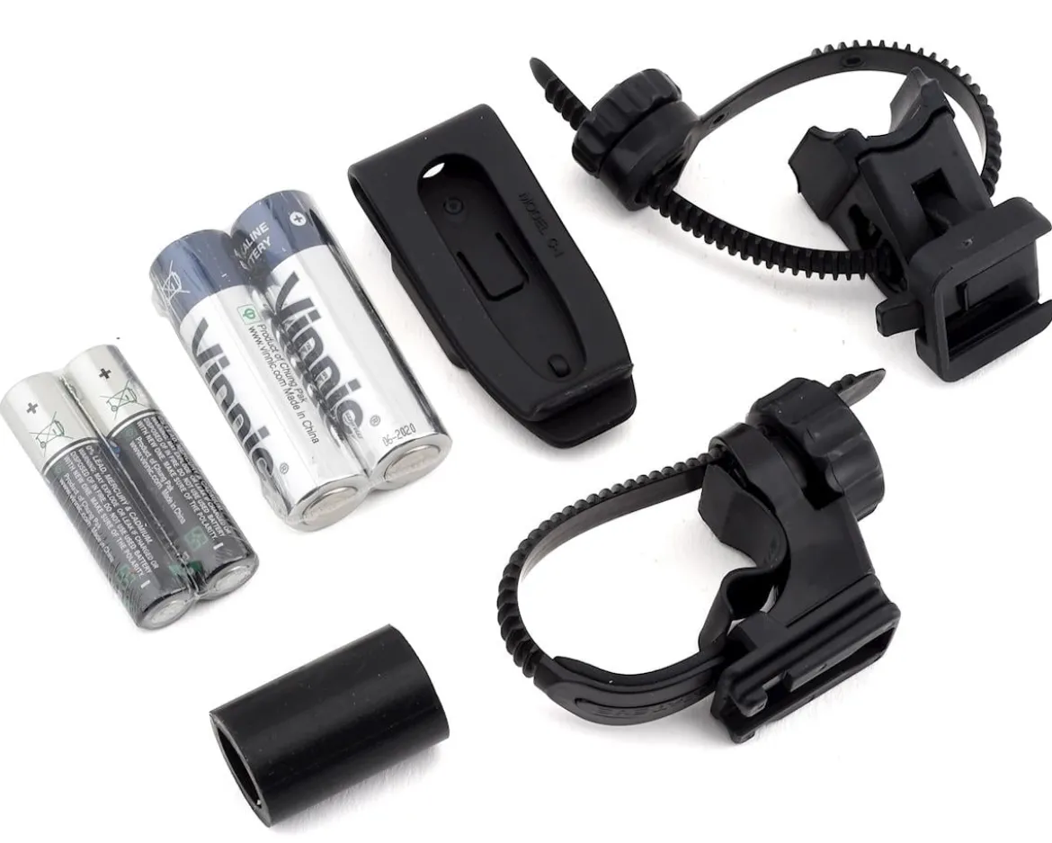 CatEye HL-EL135 + Omni 3 Headlight & Tail Light Set (Black) (150 Lumens)