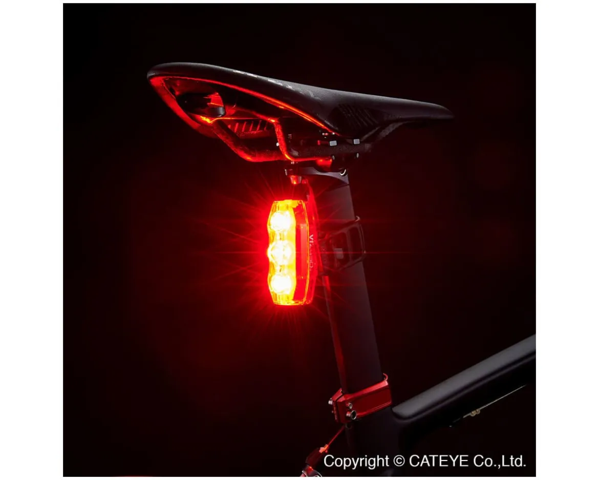 CatEye VIZ450 Tail Light (Black) (USB-C)