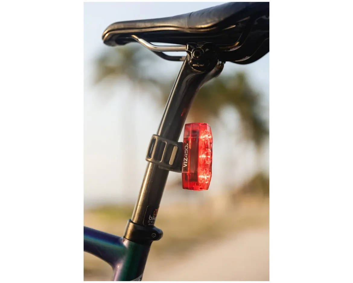 CatEye VIZ450 Tail Light (Black) (USB-C)