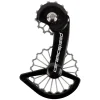 CeramicSpeed 3D Printed Ti OSPW System (Black/Silver) (Shimano 9100/8000) (Coated Ceramic Bearings)