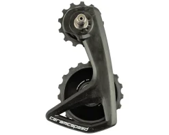 CeramicSpeed OSPW RS Alpha Pulley Wheel System for Shimano Dura-Ace 9250/Ultegra 8150 (ALPHA Aluminum Pulley) (Carbon Cage)