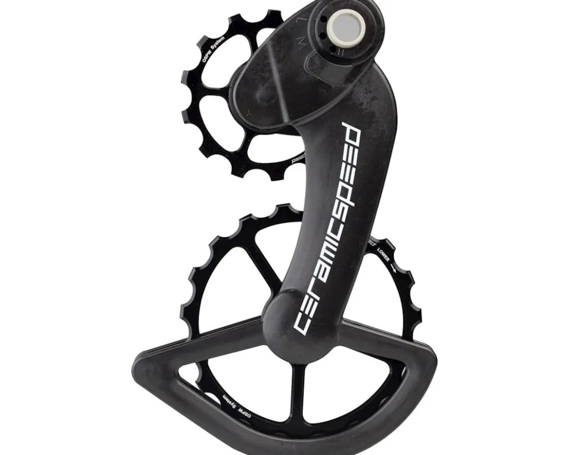 CeramicSpeed Oversized Pulley Wheel System (Black) (Campagnolo) (Carbon Cage)