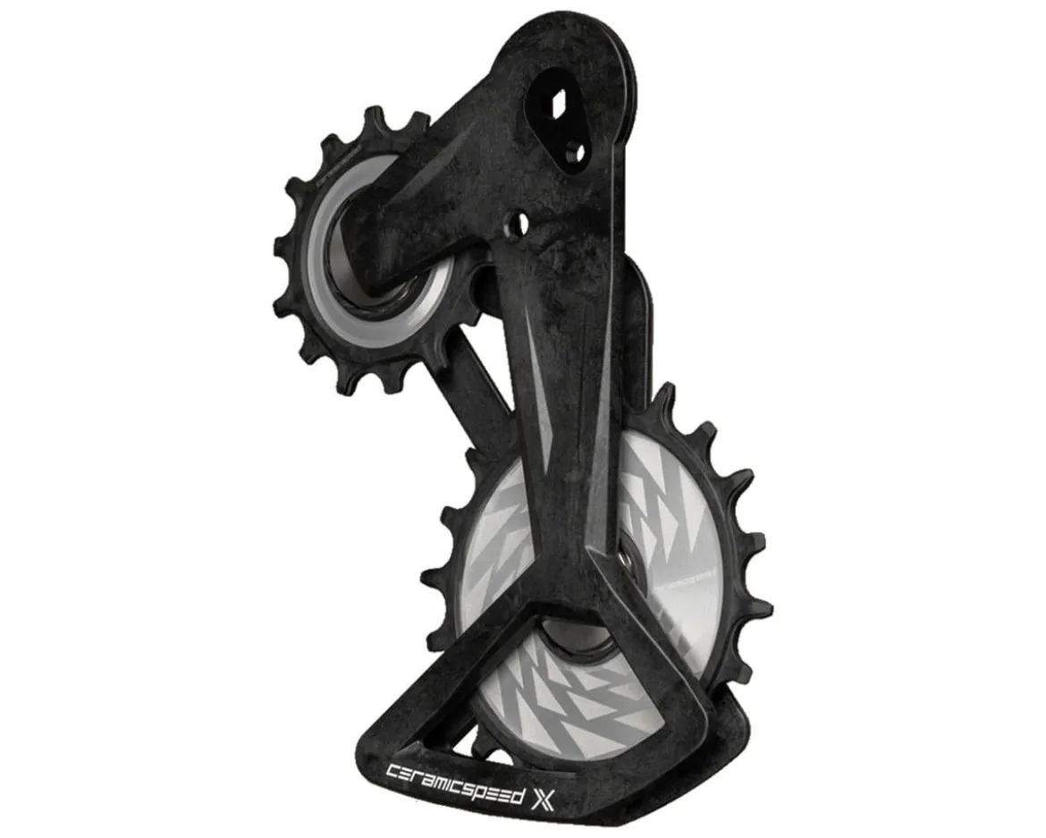 CeramicSpeed Oversized Pulley Wheel System (Silver) (SRAM Eagle Transmission) (Coated Ceramic Bearings)