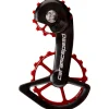 CeramicSpeed Oversized Pulley Wheel System (Black/Red) (Shimano 9100/8000) (Coated Ceramic Bearings)