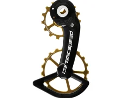 CeramicSpeed Oversized Pulley Wheel System (Gold) (SRAM Rival AXS D1) (Ceramic Bearings)