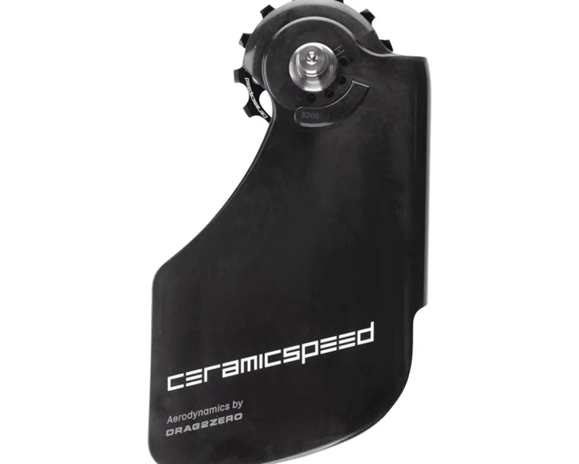 CeramicSpeed Oversized Pulley Wheel Aero System (Black) (Shimano 9200/8100) (Coated Ceramic Bearings)