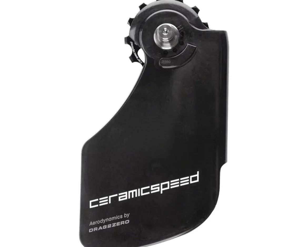 CeramicSpeed Oversized Pulley Wheel Aero System (Black) (Shimano 9100/8000) (Coated Ceramic Bearings)