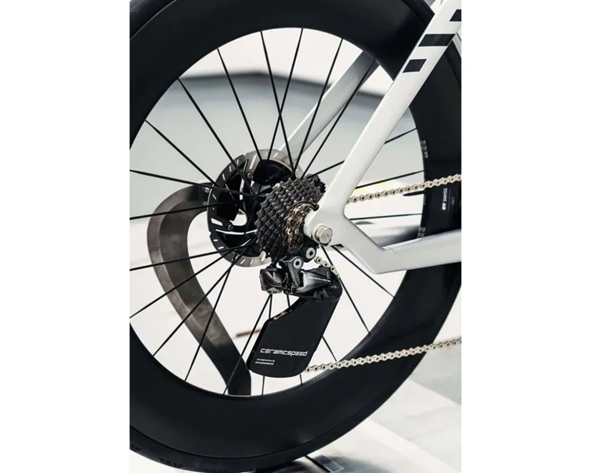 CeramicSpeed Oversized Pulley Wheel Aero System (Black) (Shimano 9100/8000) (Coated Ceramic Bearings)