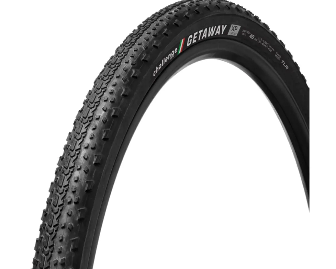 Challenge Tire Getaway XP TLR Tire (Black) (700c) (40mm)