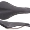 Charge Bikes Spoon Saddle (Black) (Titanium Rails) (140mm)