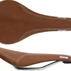 Charge Bikes Spoon Saddle (Brown) (Chromoly Rails) (140mm)