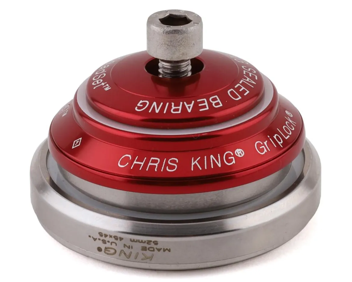 Chris King DropSet 2 Headset (Red) (1-1/8" to 1-1/2") (45°) (IS42/28.6) (IS52/40)