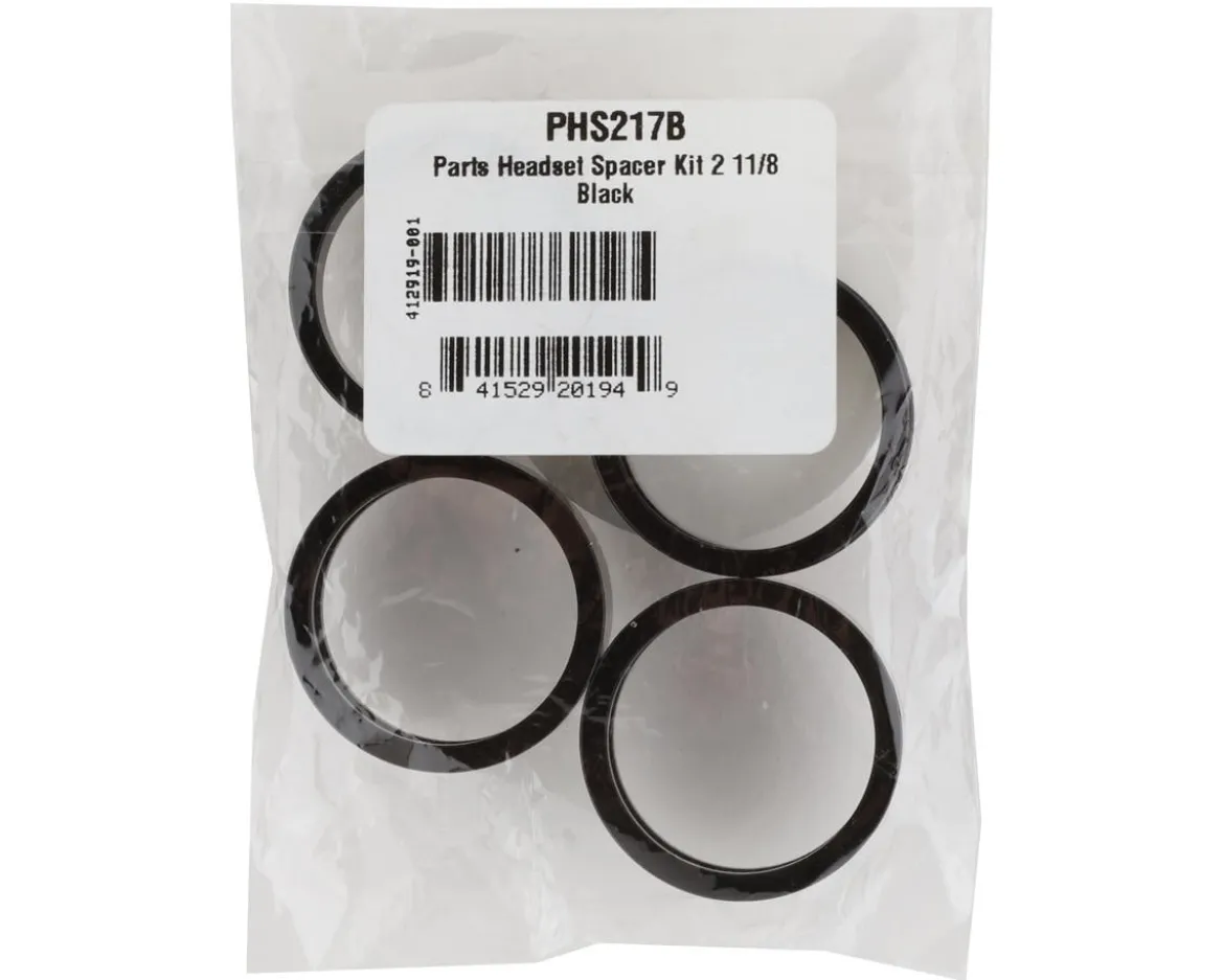 Chris King Headset Spacer Kit (Black) (1-1/8")
