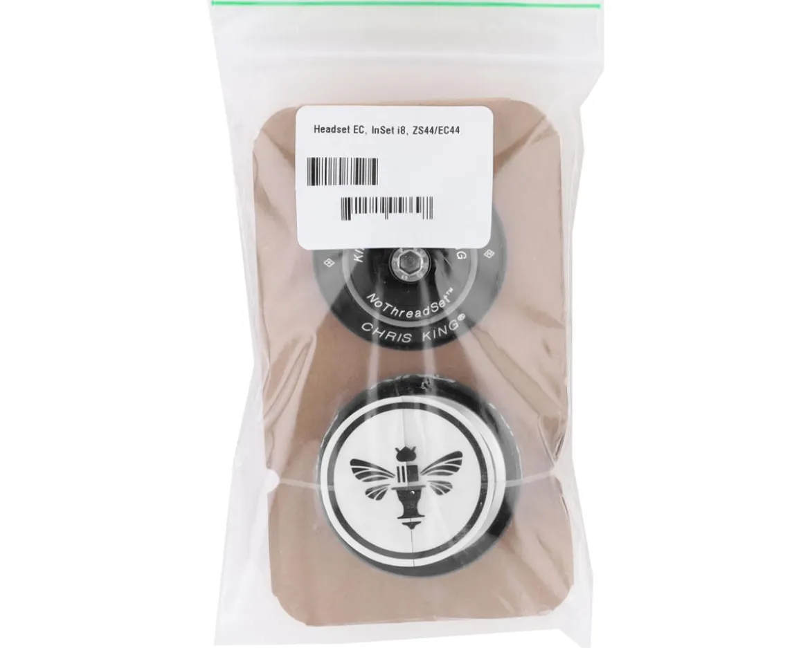 Chris King InSet 8 Headset (Black) (1-1/8" to 1-1/4") (ZS44/28.6) (EC44/33)