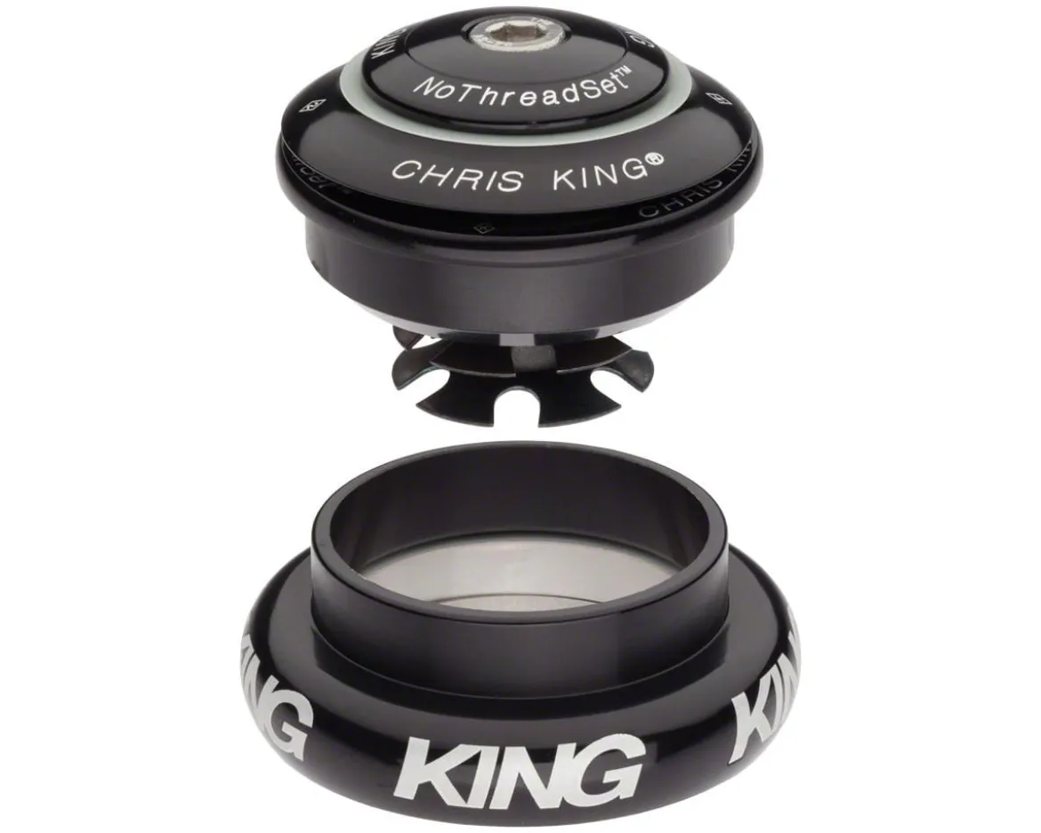 Chris King InSet 7 Headset (Black) (1-1/8" to 1-1/2") (ZS44/28.6) (EC44/40)