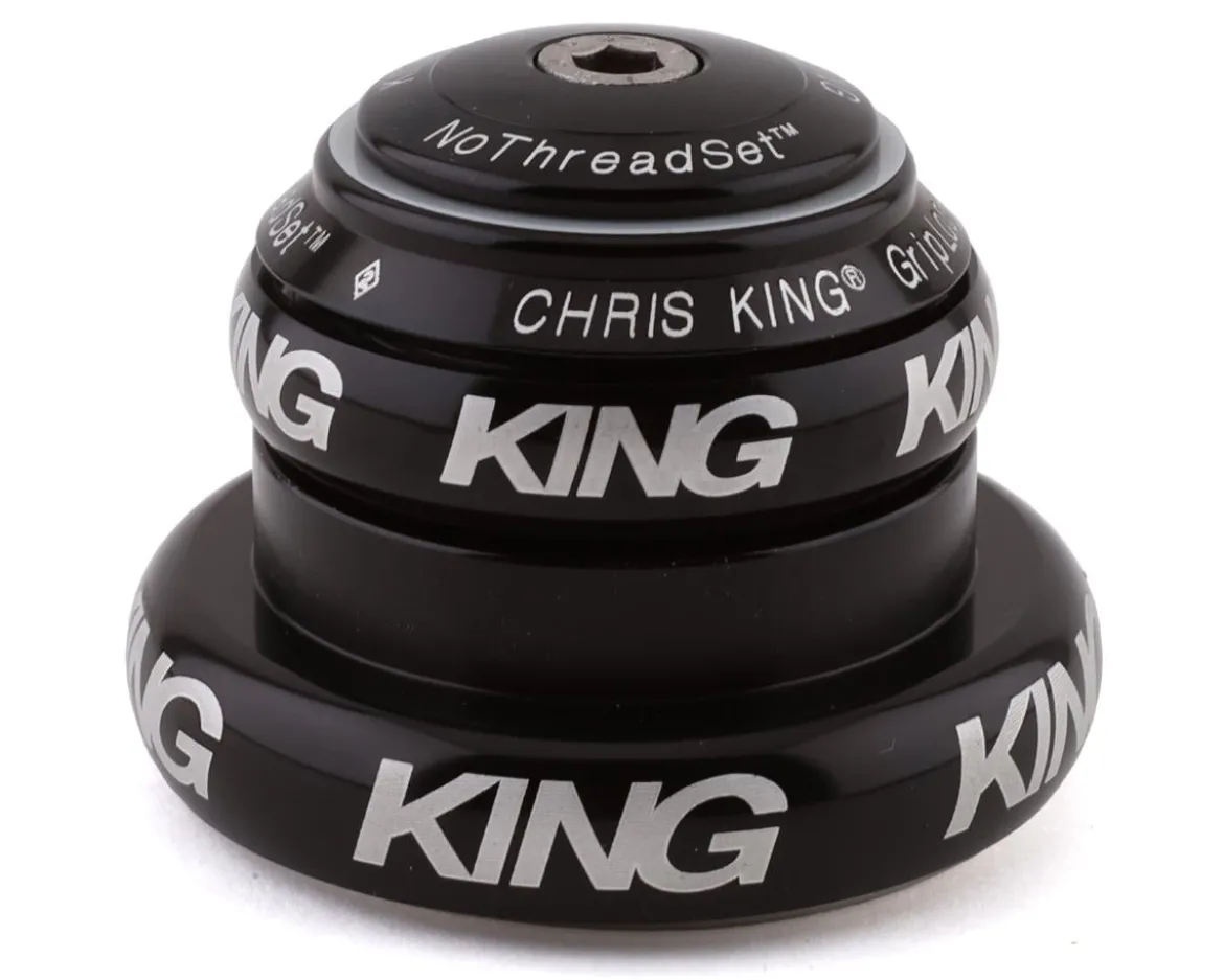 Chris King NoThreadSet Tapered Headset (Black) (1-1/8" to 1-1/2") (EC34/28.6) (EC44/40)