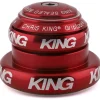 Chris King NoThreadSet Tapered Headset (Red) (1-1/8" to 1-1/2") (EC34/28.6) (EC44/40)