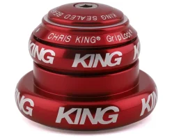 Chris King NoThreadSet Tapered Headset (Red) (1-1/8" to 1-1/2") (EC34/28.6) (EC44/40)