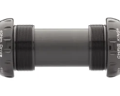 Chris King ThreadFit 24 Bottom Bracket w/Fit Kit 4 (Black) (English) (For Shimano Hollowtech II)