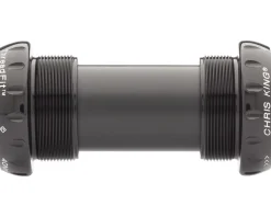 Chris King ThreadFit 24 Bottom Bracket w/Fit Kit 6 (Black) (English) (For SRAM/Truvativ GXP)